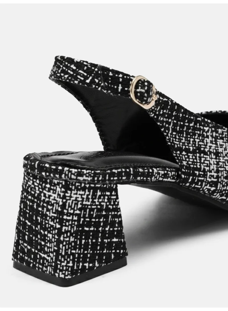 ZORIWORLD Black Zoriworld Jane Black Heels 2.5 Heel Rubber Sole  | Best Price UAE